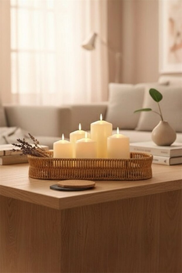 Favorite 9116 Rattan Oval Basket Wicker Fruit Bowl Decorative Basket Organizer