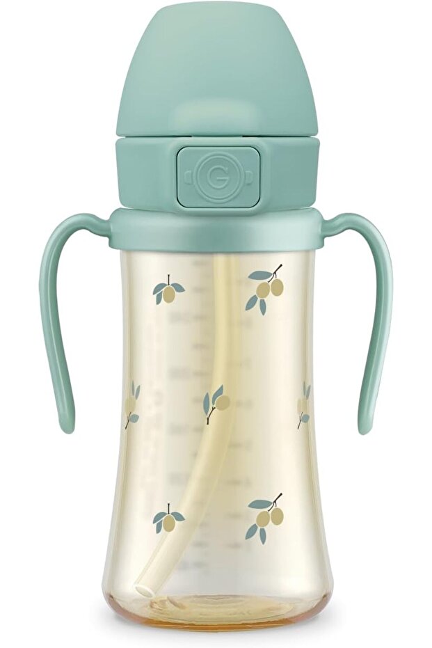 PPSU Olive Straw Cup 300ml BPA-Free Leak-Proof