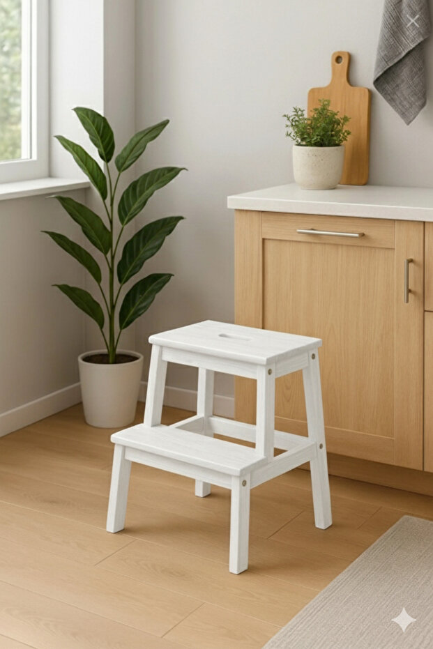 Zelen Basamaklı Tabure - 1