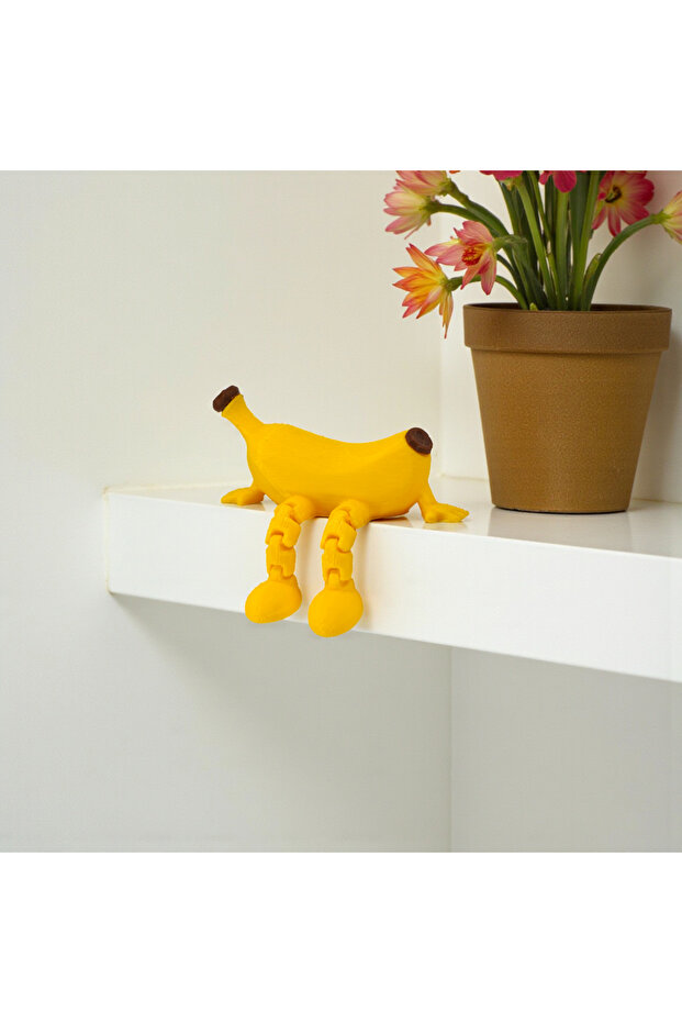 Oturan Sevimli Muz Biblo - 3