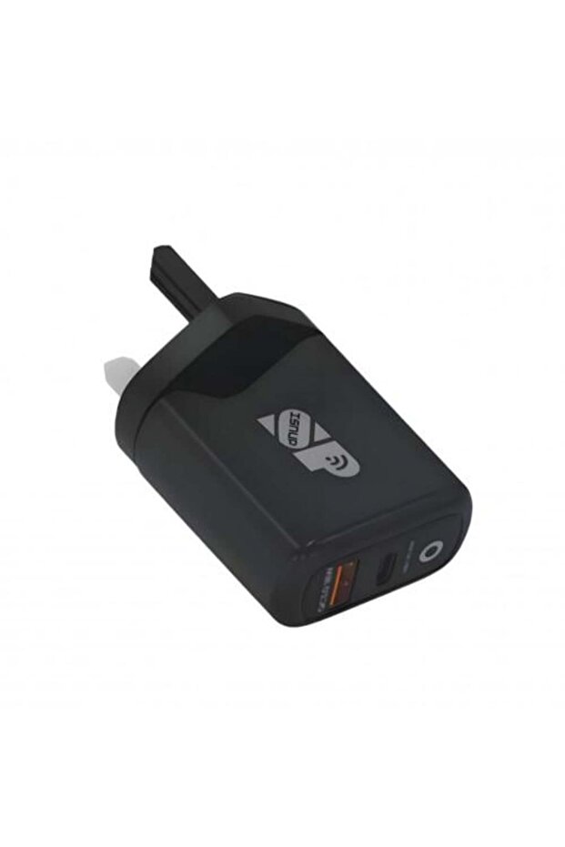 رأس شاحن PD-USB (30 واط) - SP، أسود