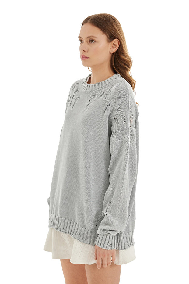 Gri Eskitme Kazak - 3