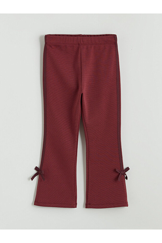 Lcw Kids Flared Girls' Leggings Pants with Bow
