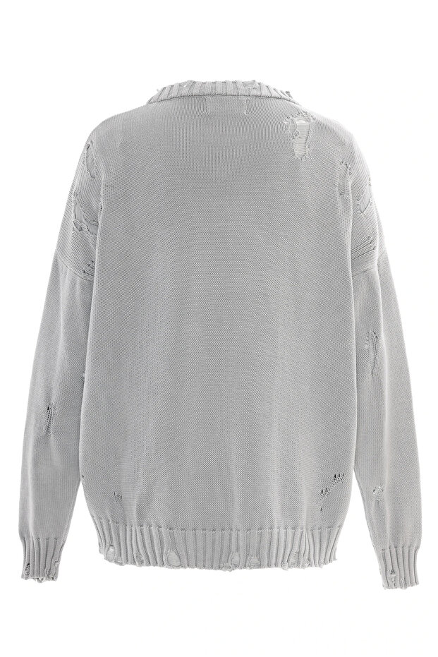 Gri Eskitme Kazak - 6