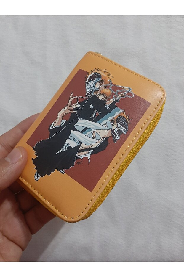 Owl Bag Chainsaw Man Patterned Design Faux Leather Wallet