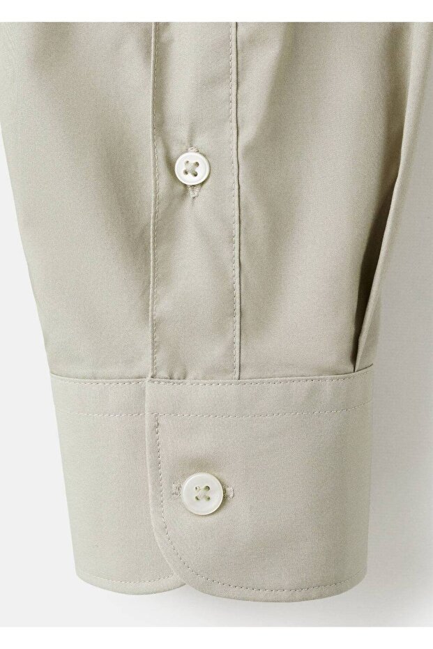 Regular fit %100 pamuklu gömlek - 8