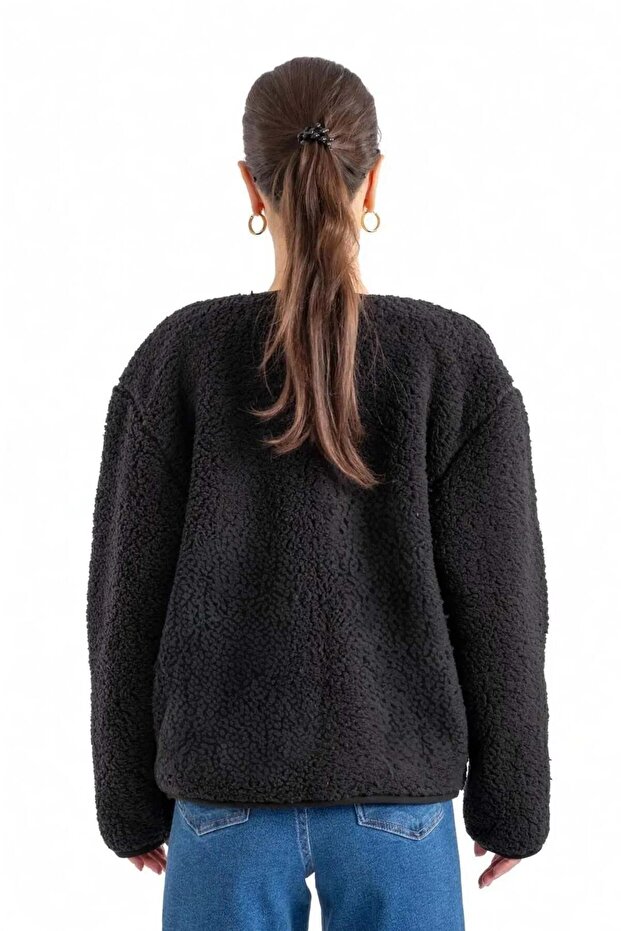 Jachetă de pluș - C601 - 2