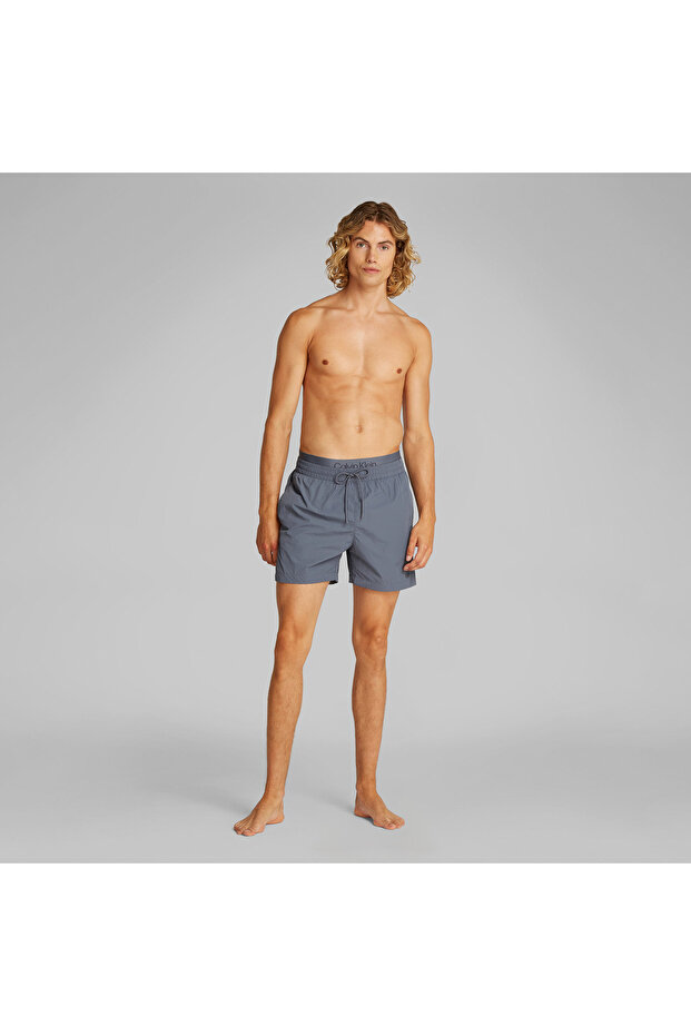 Medium Erkek Gri Deniz Şortu - 1