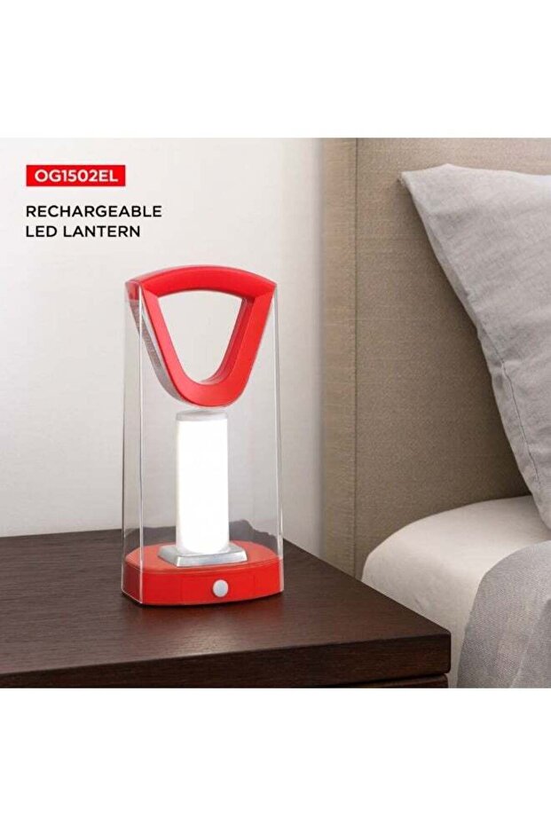 Rechargeable LED Lantern - 54 LEDs, 7 Hours, Dimmer, Rechargeable