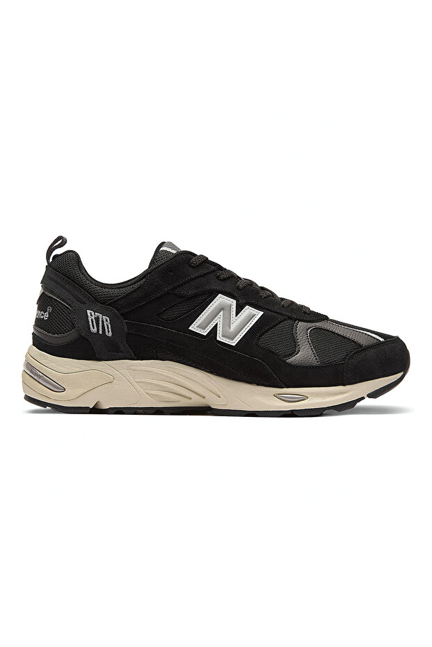 878 Unisex Siyah Sneaker Ayakkabı CM878AB1 - 1