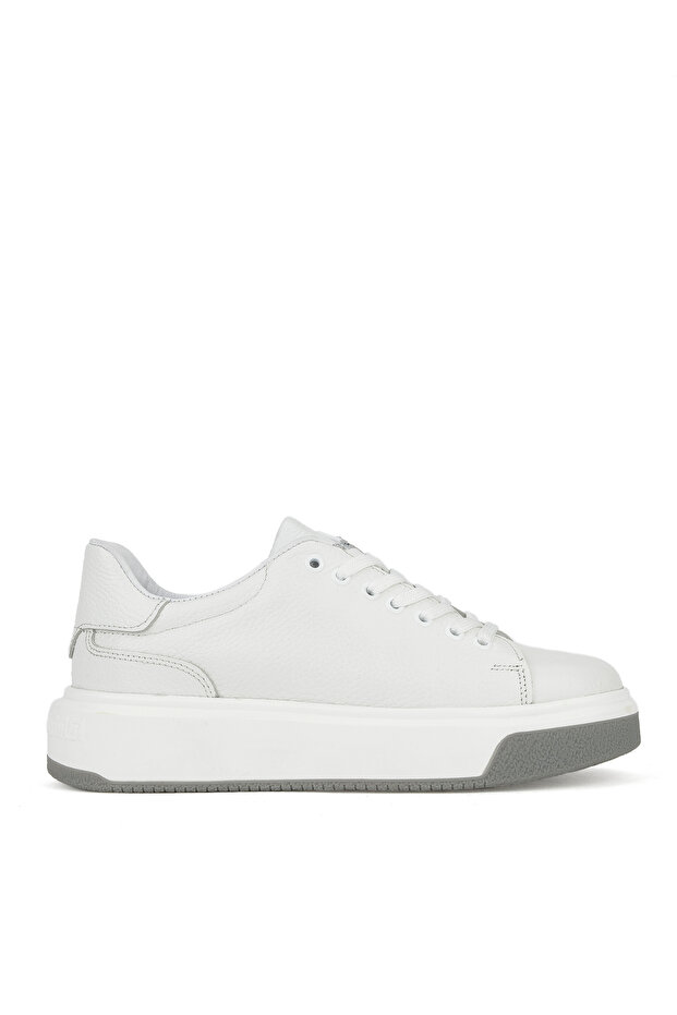 , Men's Genuine Leather Shoes 1531023Z1002 White