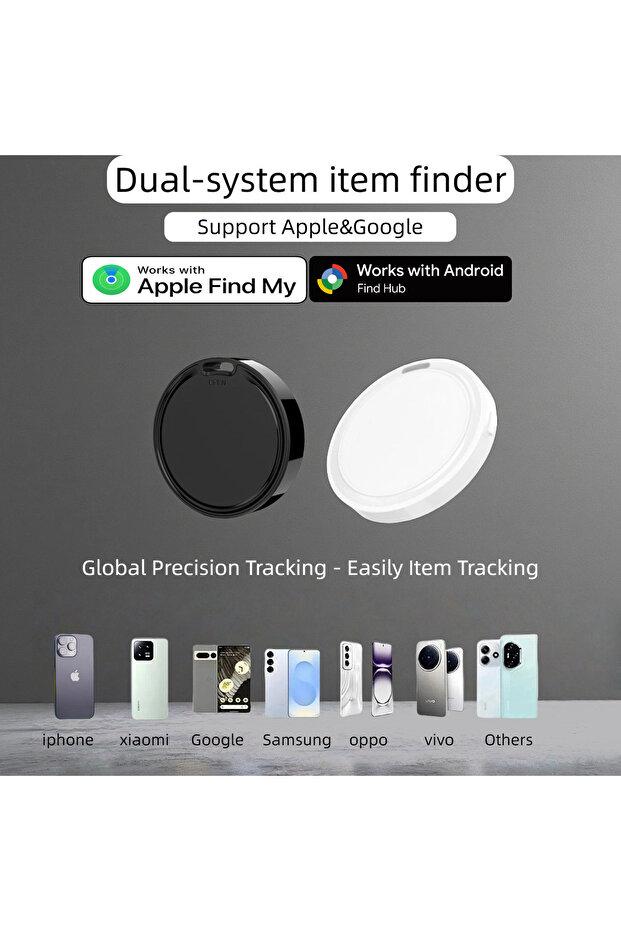 Smart Item Tracker – Works with Apple Find My & Android Find My Device - 3
