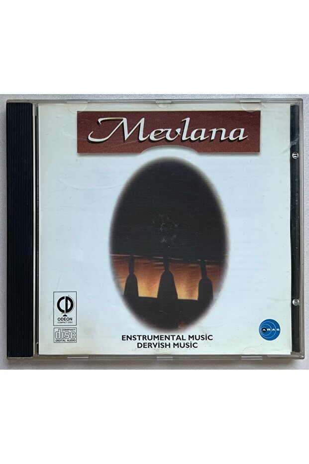 Mevlana Enstrumental Music Dervish Music Cd (Original Period Edition Cd)