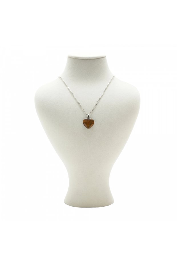 Tiger Eye Natural Stone Necklace