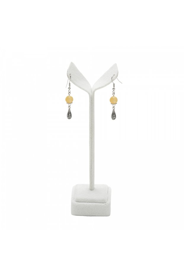 Calcite Natural Stone Necklace and Earrings