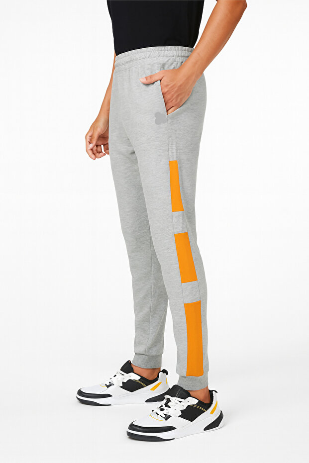 Men's Side Stripe Box Cotton Trousers.