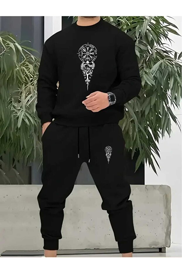 Nordic Symbol Sweatshirt Set