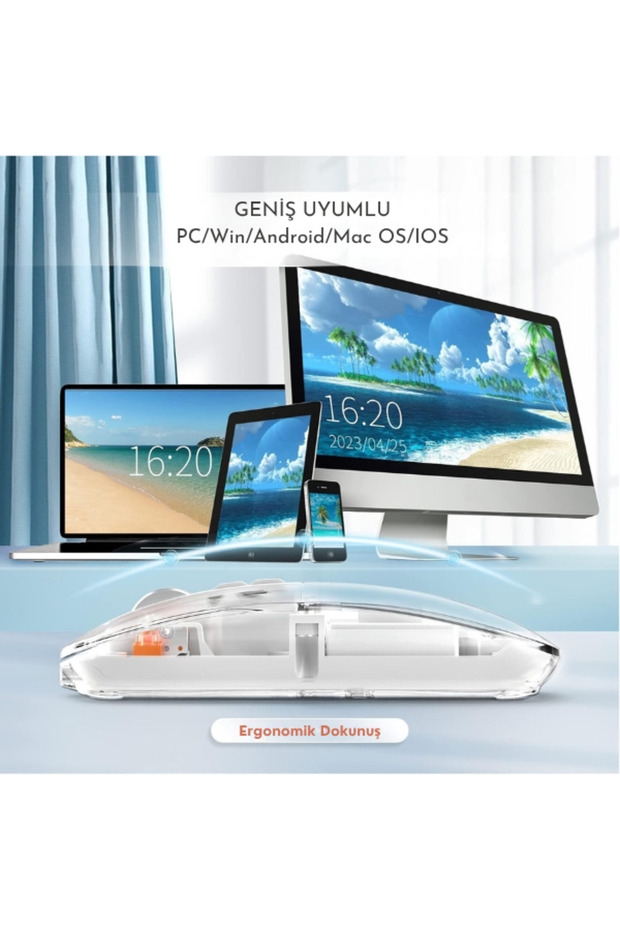 • ŞEFFAF KABLOSUZ MOUSE - 6