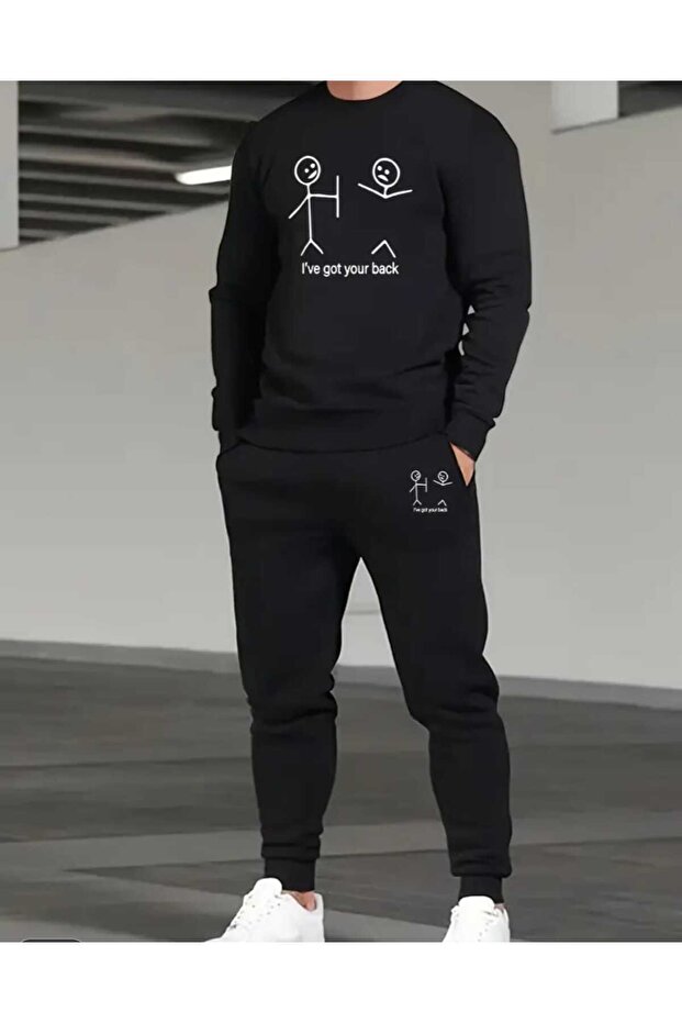 I Got Your Back Trash Man Printed Sweatshirt Team