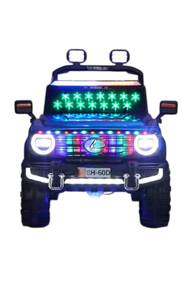سيارة كهربائية للأطفال BH-60D - تصميم مغامر مع إضاءة LED