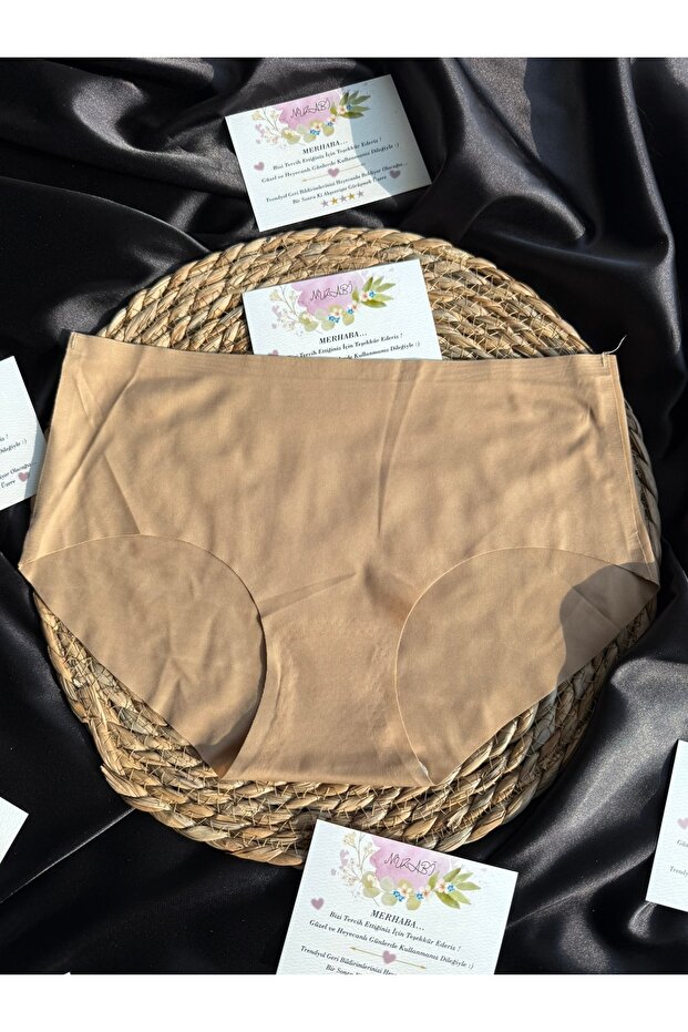 Glow Ten High Waist Laser Cut Stitch-Free Bikini Panties
