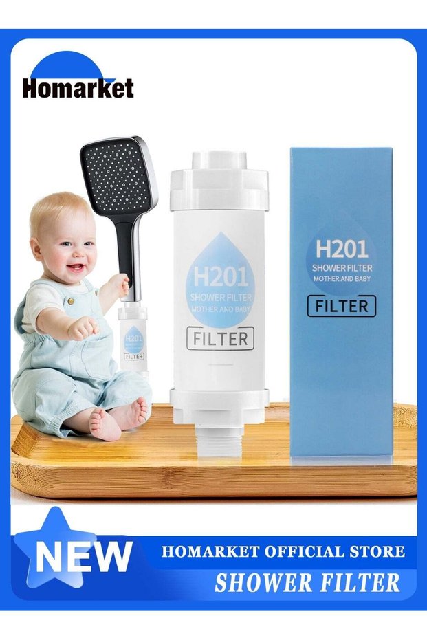 Shower Head Filter - Vitamin C Shower Infuser ,Hard Water Softener, Chlorine & Fluoride Shower Filt