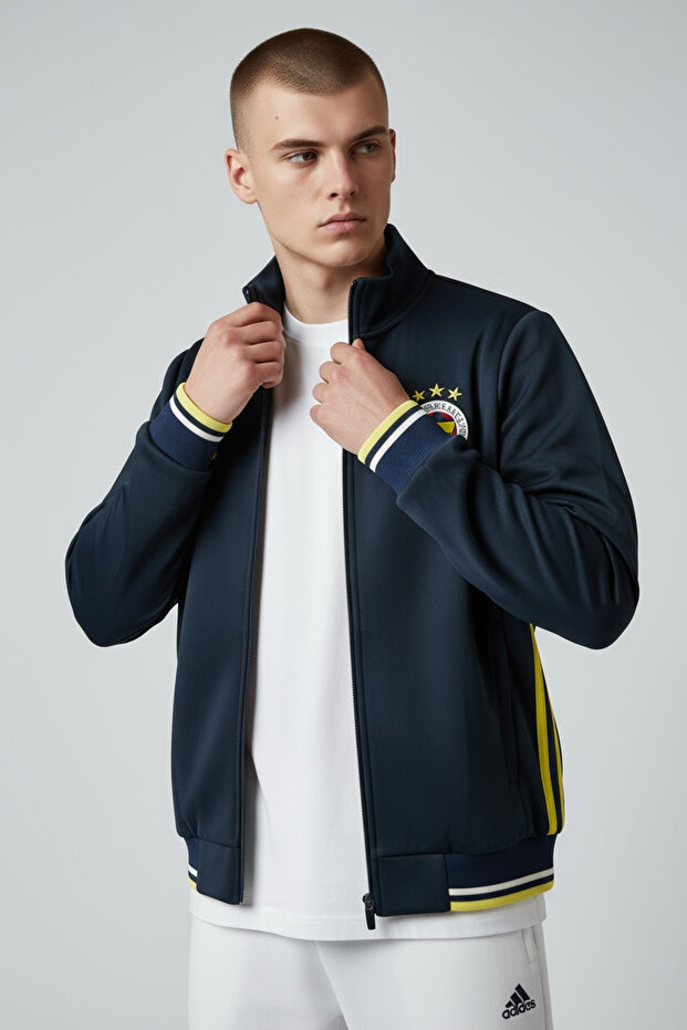 Taraftar Kaliteli Dalgıç Kumaş Eşofman Üst - 1