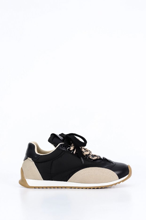 Prns 186 Lace-Up Flat Sole Sports Shoes