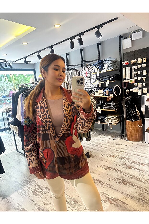 İthal Tasarım Blazer Ceket - 1