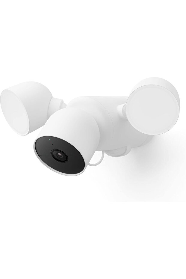 كاميرا Nest Cam مع كشاف ضوئي (خارجية، سلكية) - ثلج، عدد 1