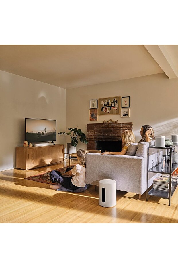 Sub Mini - Compact Wireless Subwoofer - White - 7