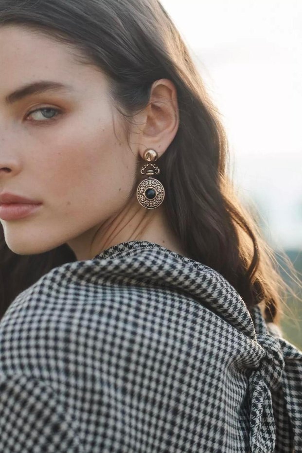 Antique Vintage Women's Earrings – Stylish Brand Design Model