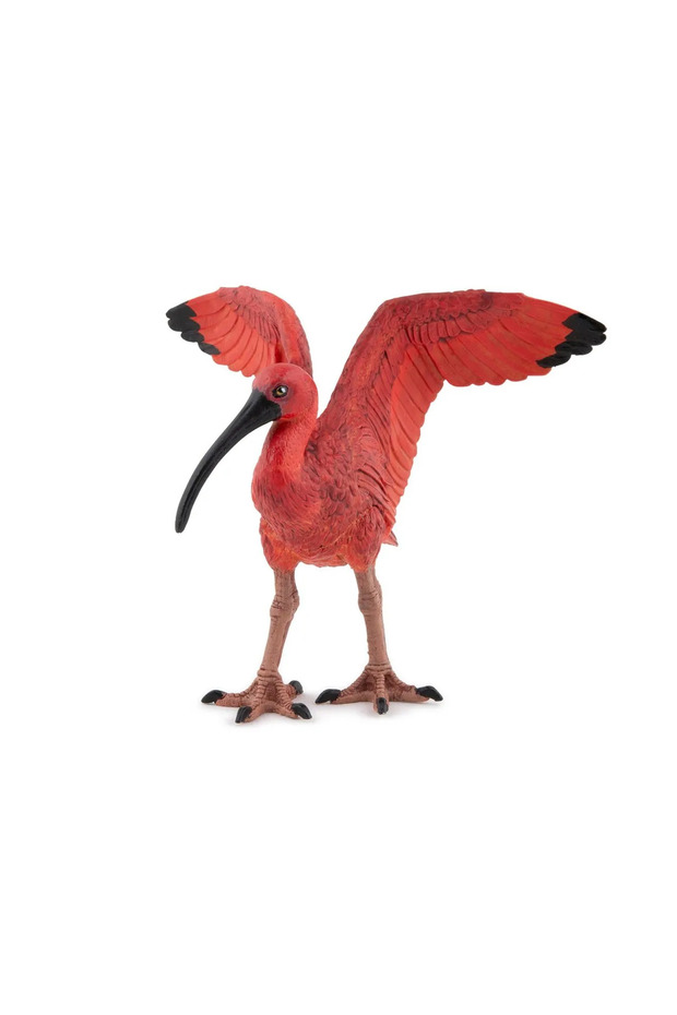 RED IBIS FIGURINE