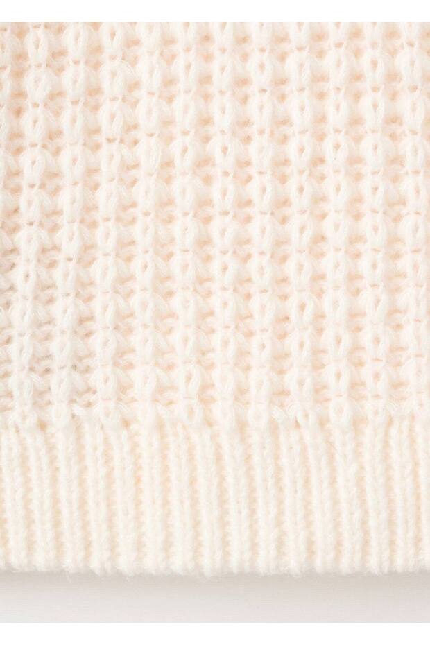 Ajur örgü kazak - 7