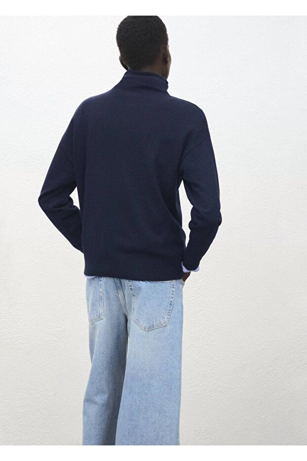 Drapeli balıkçı yaka jarse - 4