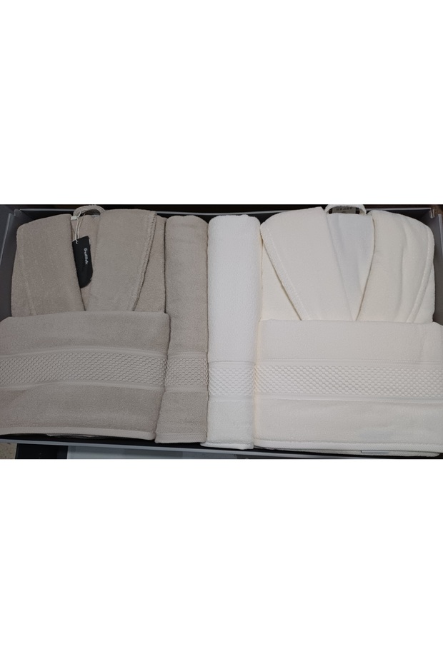 Colored Aile Seti Bej Krem - 2