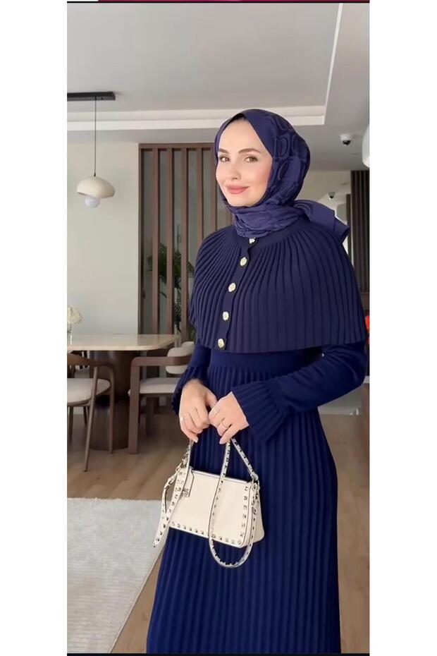 Cape Dress Set