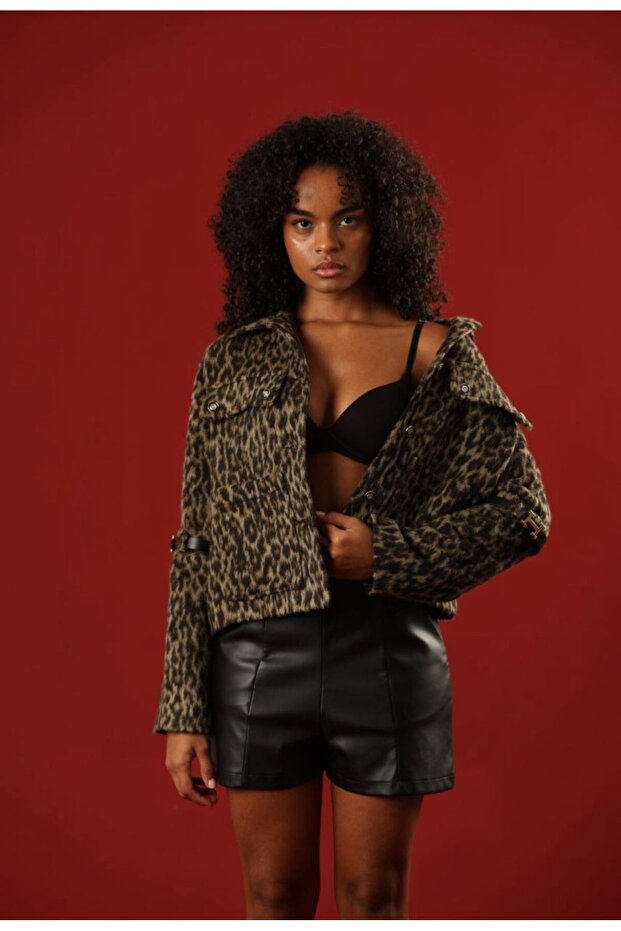 سترة نمط الفهد - 1