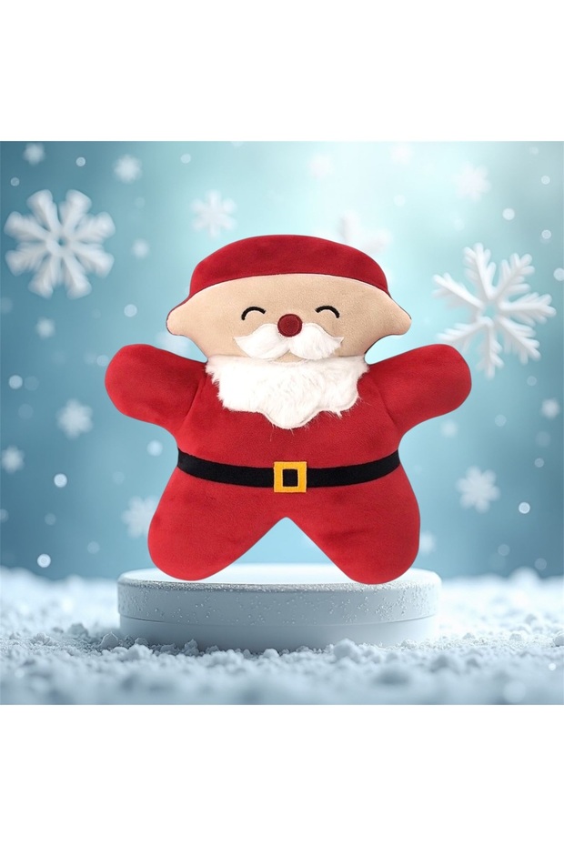 New Year's Santa Claus Luxury Plush Pillow