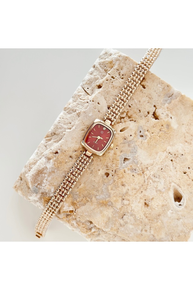 Sion Gold Saat Bordo
