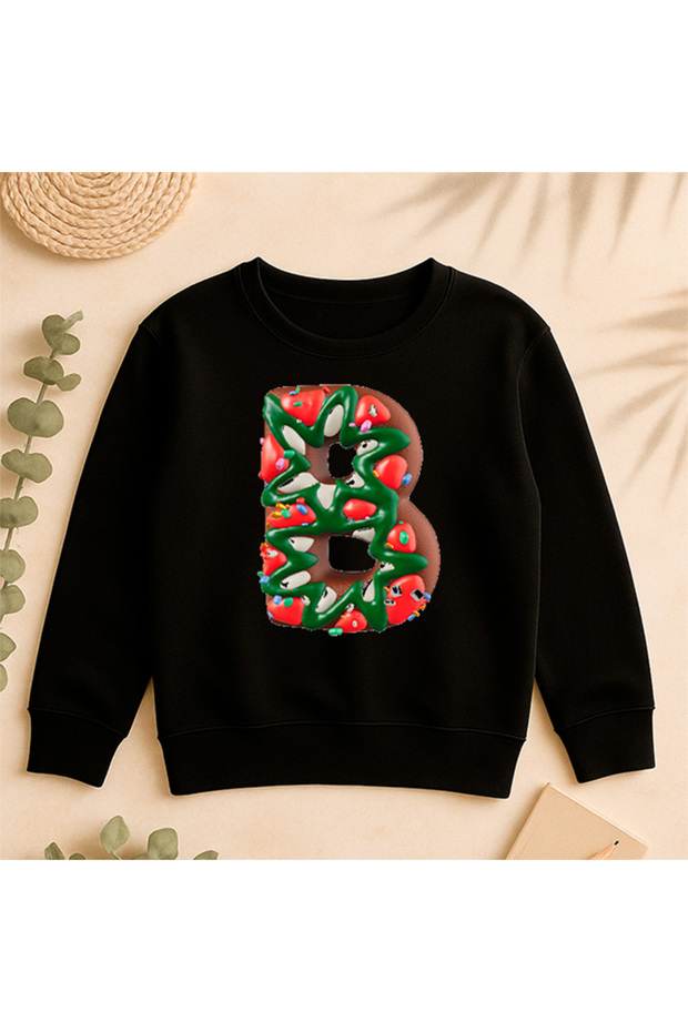 Sweatshirt Casual Front Side Printed 100% Cotton Fancy Crew Neck Oversize