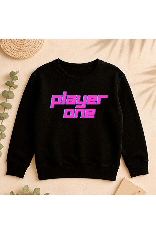 Sweatshirt Casual Front Side Printed 100% Cotton Fancy Crew Neck Oversize