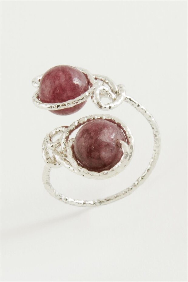 خاتم من الحجر الطبيعي من سيت - 1