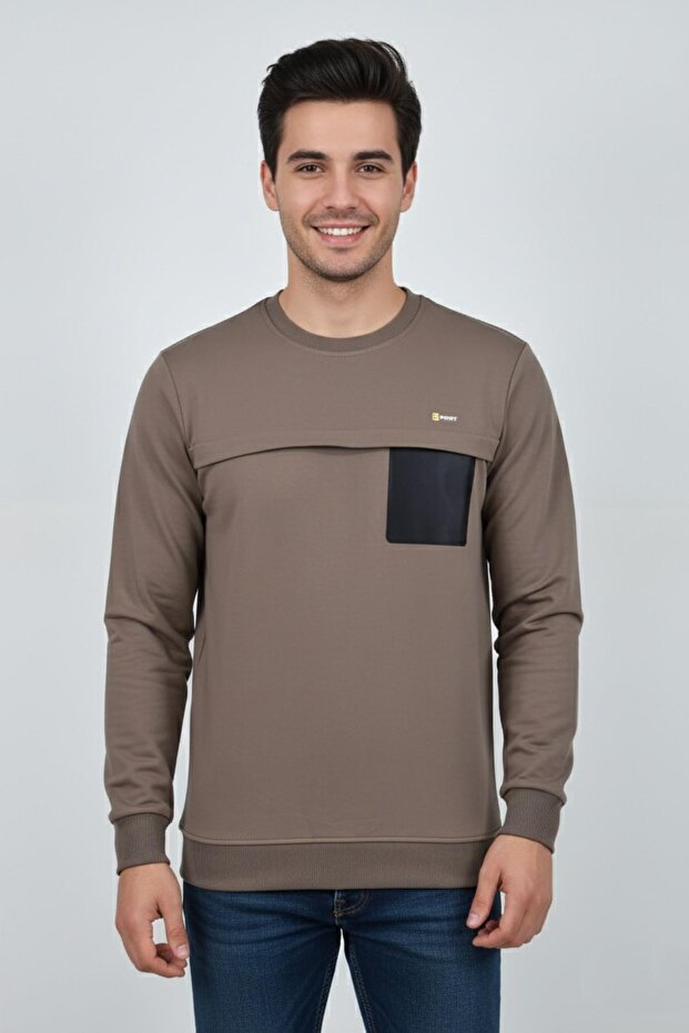 Men's Transitional Crew Neck Sweatshirt Bgl-St04864