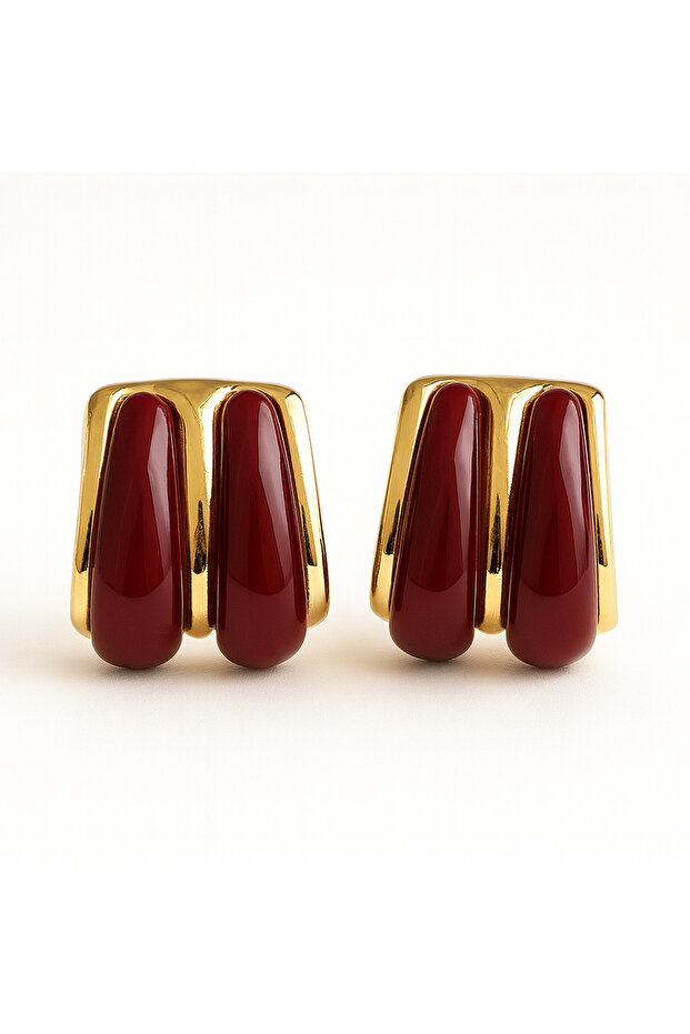 Çelik Emily Küpe - 1