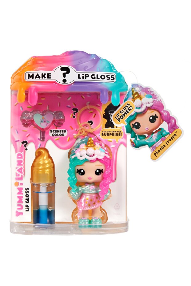 Lip Gloss Doll: Mystery Color Change - Phoebe Frappe