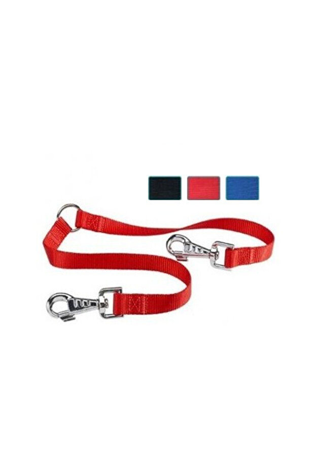 Twin Double Terminal for Dog LeashDimension: 20mm x L 33-50cm