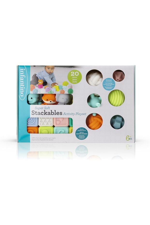 مجموعة ألعاب تكديس تفاعلية - 2