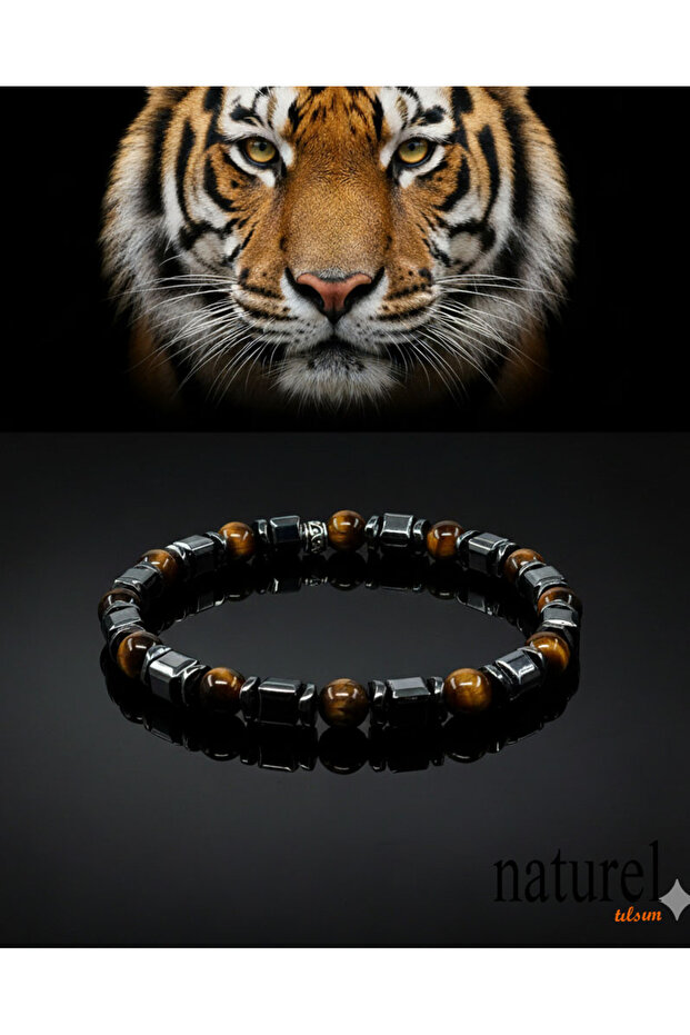 Original Tiger's Eye 6mm Natural Stone Bracelet