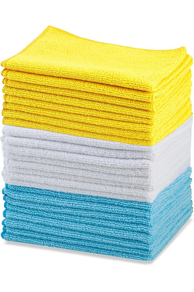 مناديل تنظيف من الألياف الدقيقة - عبوة من 24 قطعة - 1